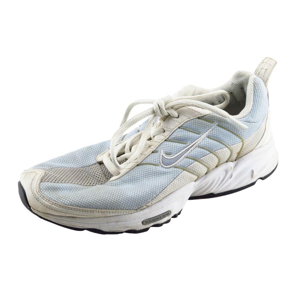 Nike Women's Running Shoe‎ Size 7.5 White Synthetic Lace Up Lightweight Comfort